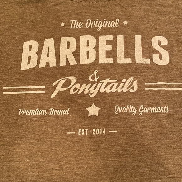 The Original Barbell and Pigtails shirt - Picture 2 of 6